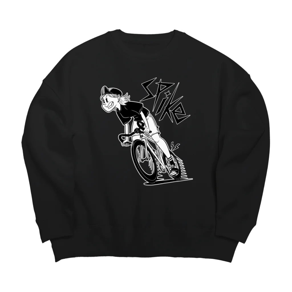 nidan-illustrationの"SPIKE" Big Crew Neck Sweatshirt