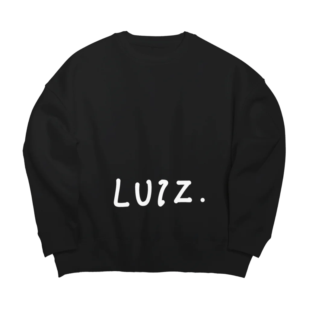 LUIZ.のLUIZ.  handwritten logo sweat ビッグシルエットスウェット