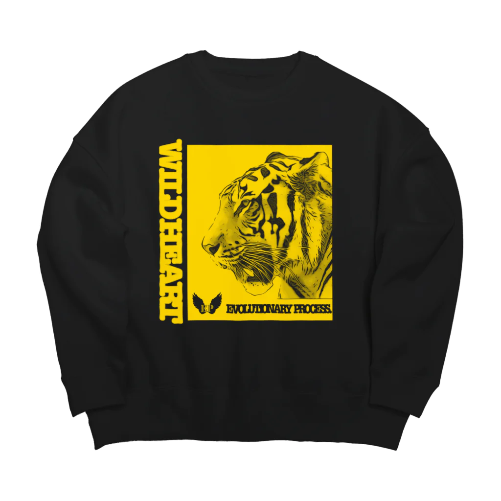 Evolutionary process.のWILD HEART Big Crew Neck Sweatshirt