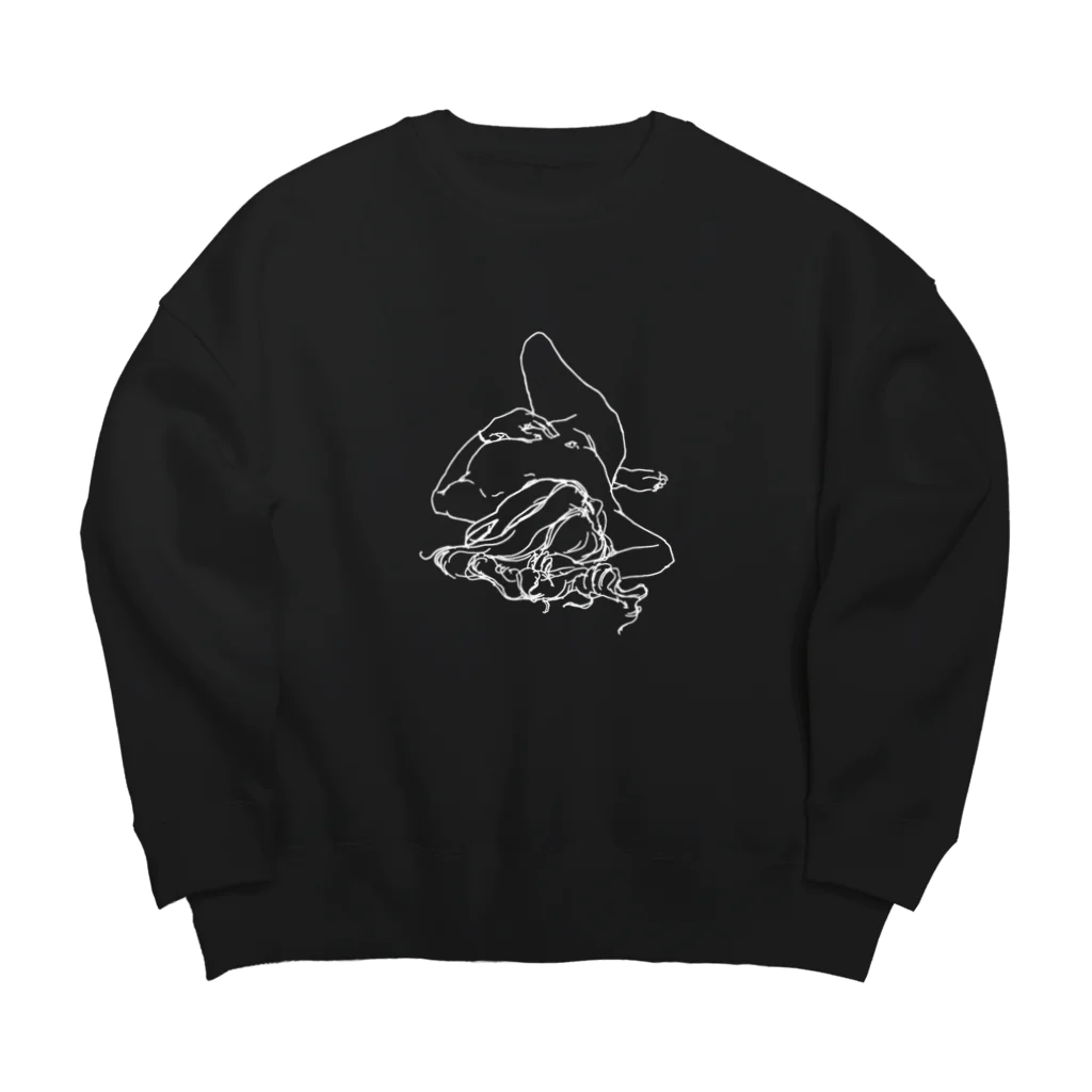 たかはしの店の裸婦［2］ Big Crew Neck Sweatshirt