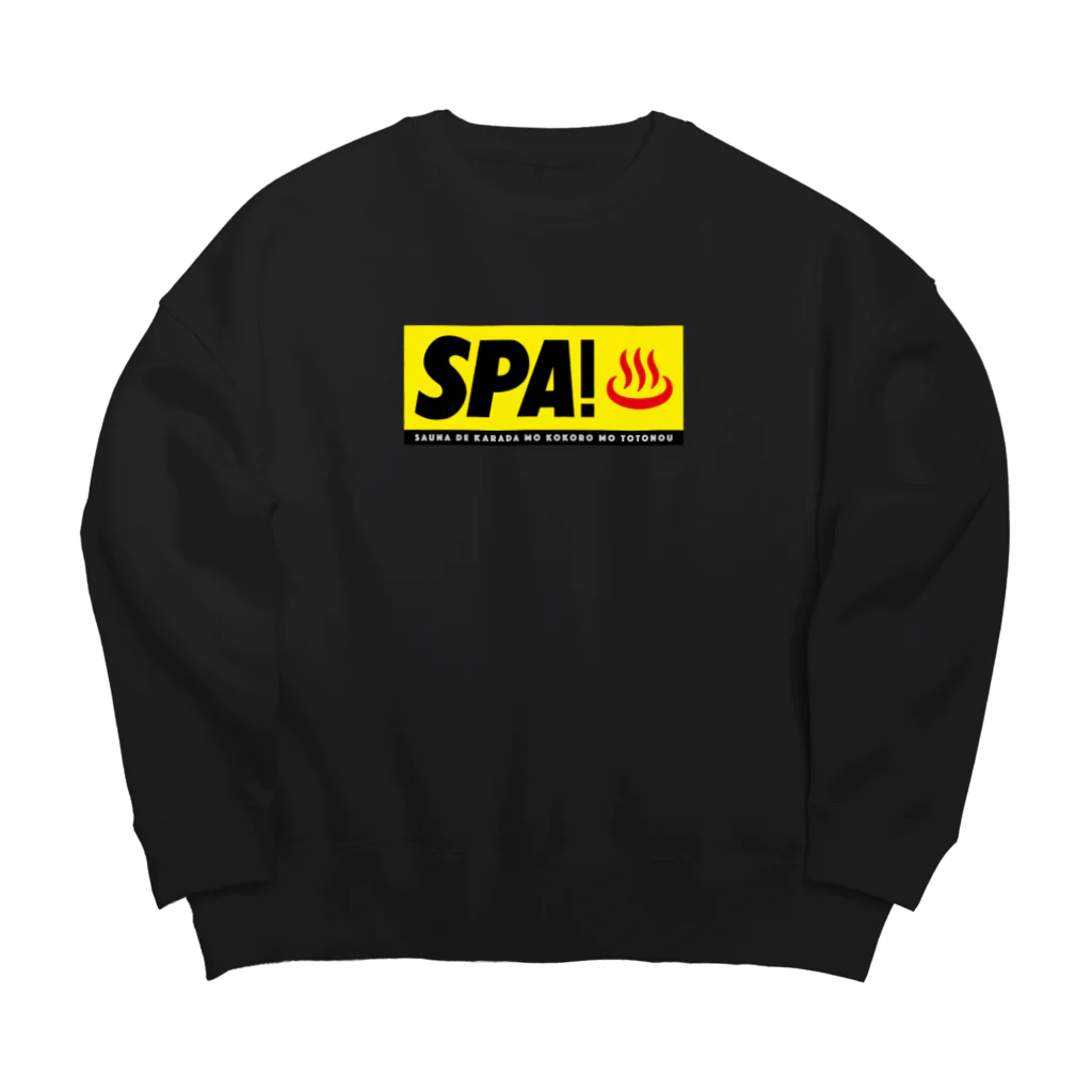 mincruのSPA!〜サウナ de ととのう〜_文字あり Big Crew Neck Sweatshirt