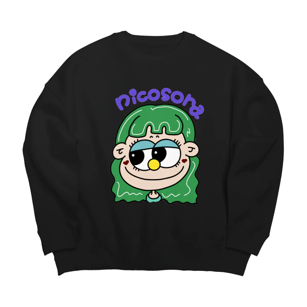 nicosoraのnico Big Crew Neck Sweatshirt