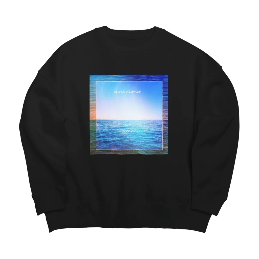 rural district onlineのocean ビックシルエットスウェット Big Crew Neck Sweatshirt