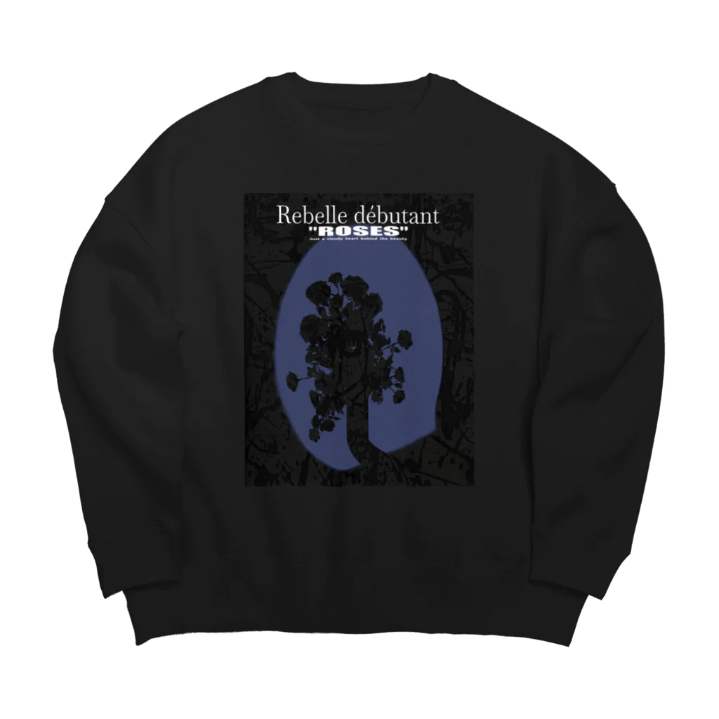 Rebelle DébutantのROSES Big Crew Neck Sweatshirt