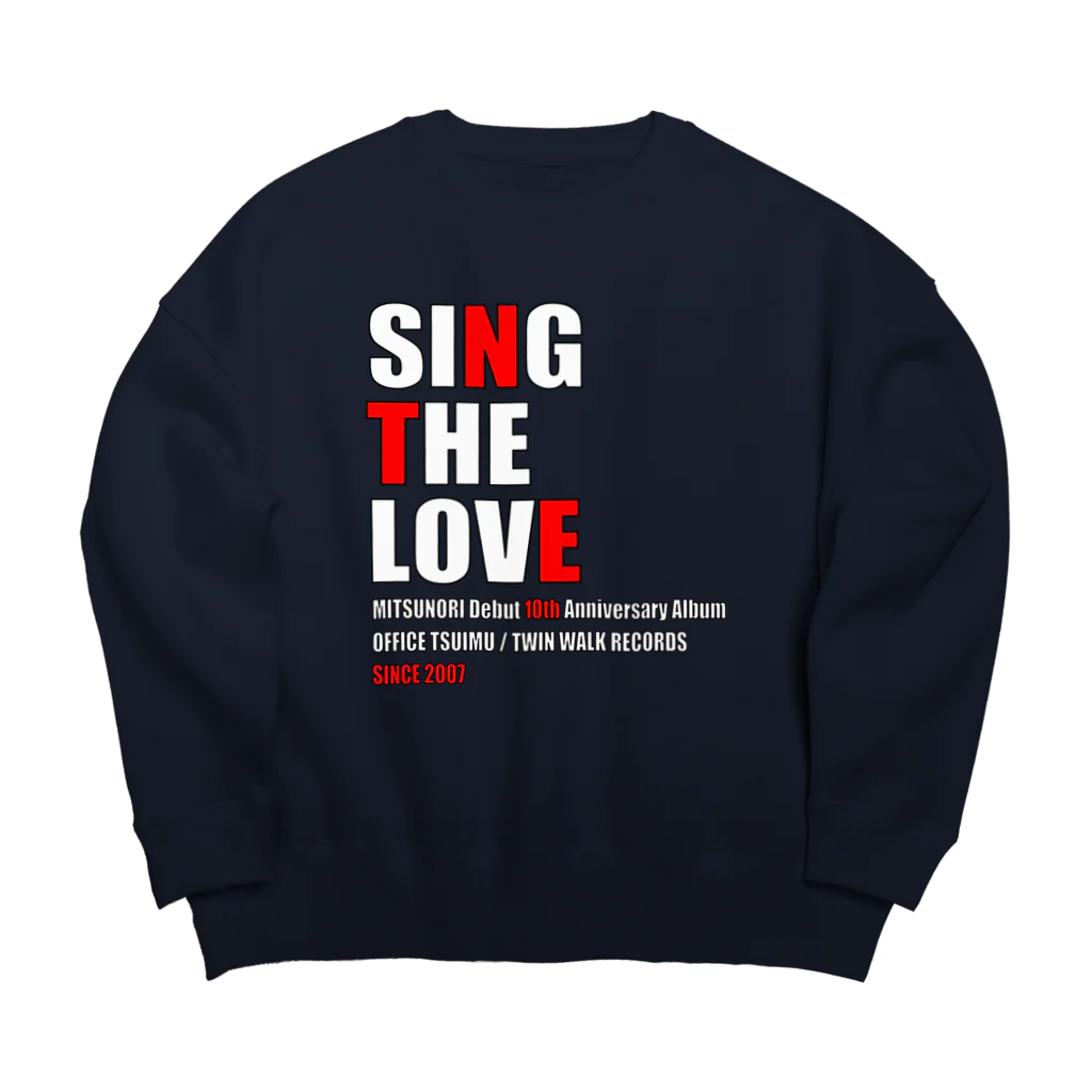 MITSUNORI OFFICIAL SHOPのMITSUNORI デビュー10周年記念デザイン Big Crew Neck Sweatshirt