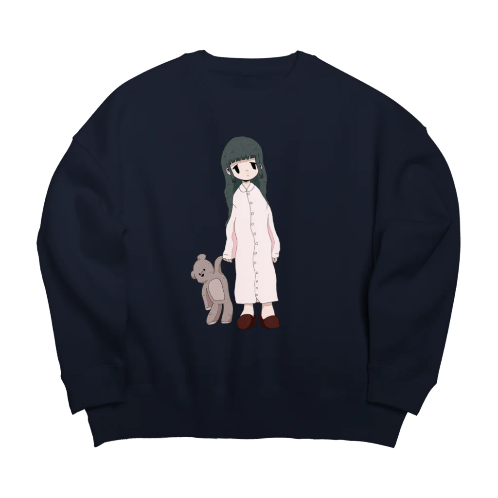 うがいちゃんのお部屋のnemu Big Crew Neck Sweatshirt