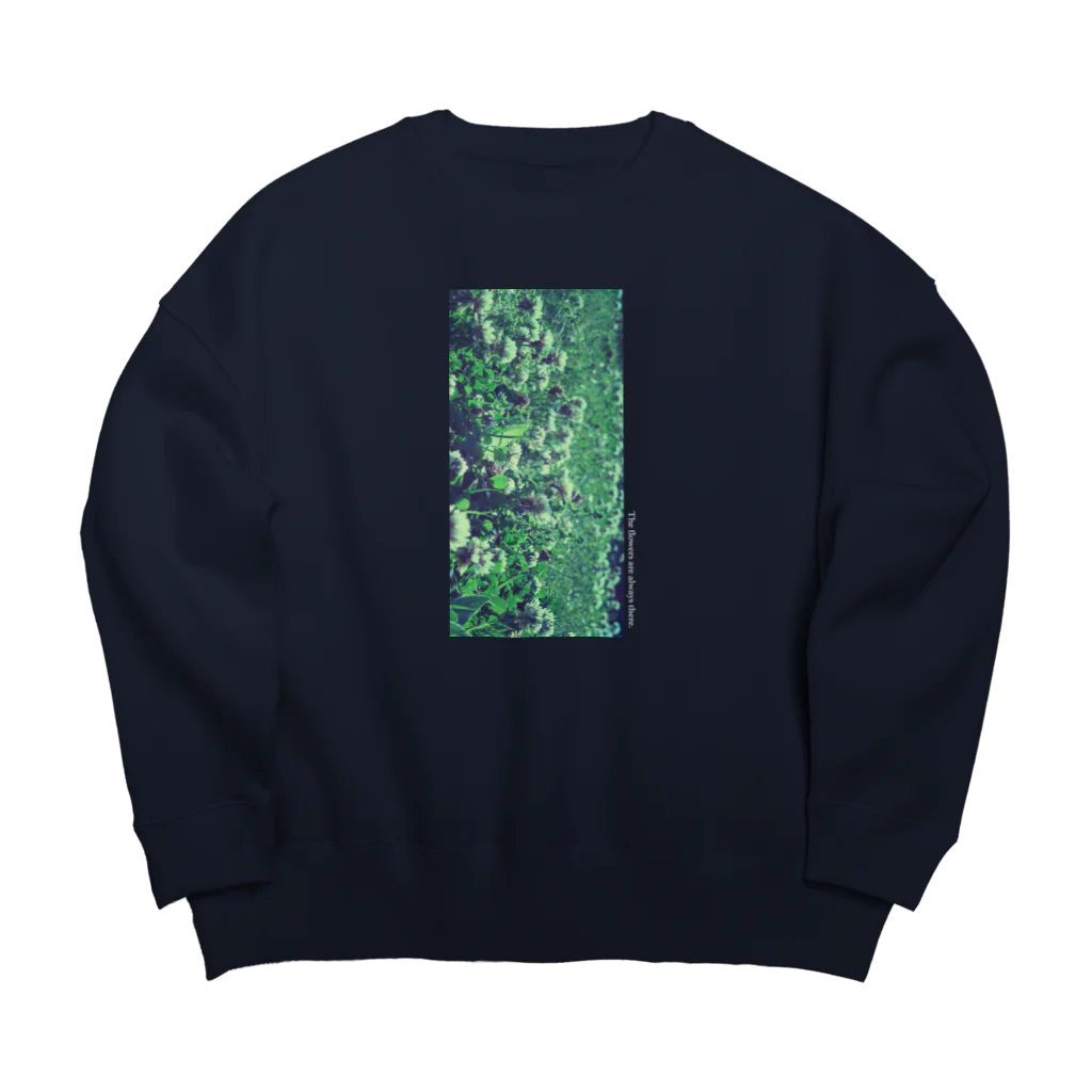 Nashimoto's Kitchenの白詰草はそこに Big Crew Neck Sweatshirt