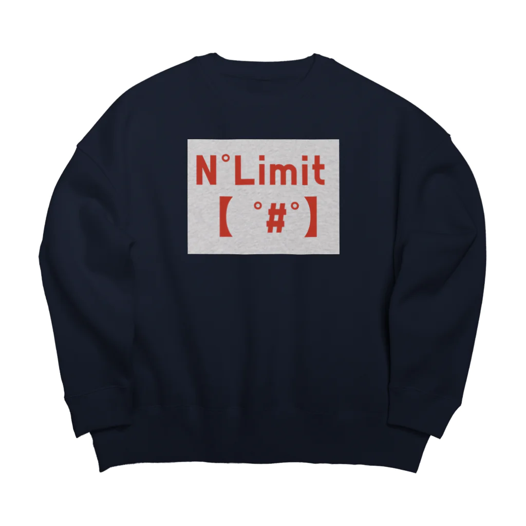 tanoMayoのNOリミット！3 Big Crew Neck Sweatshirt