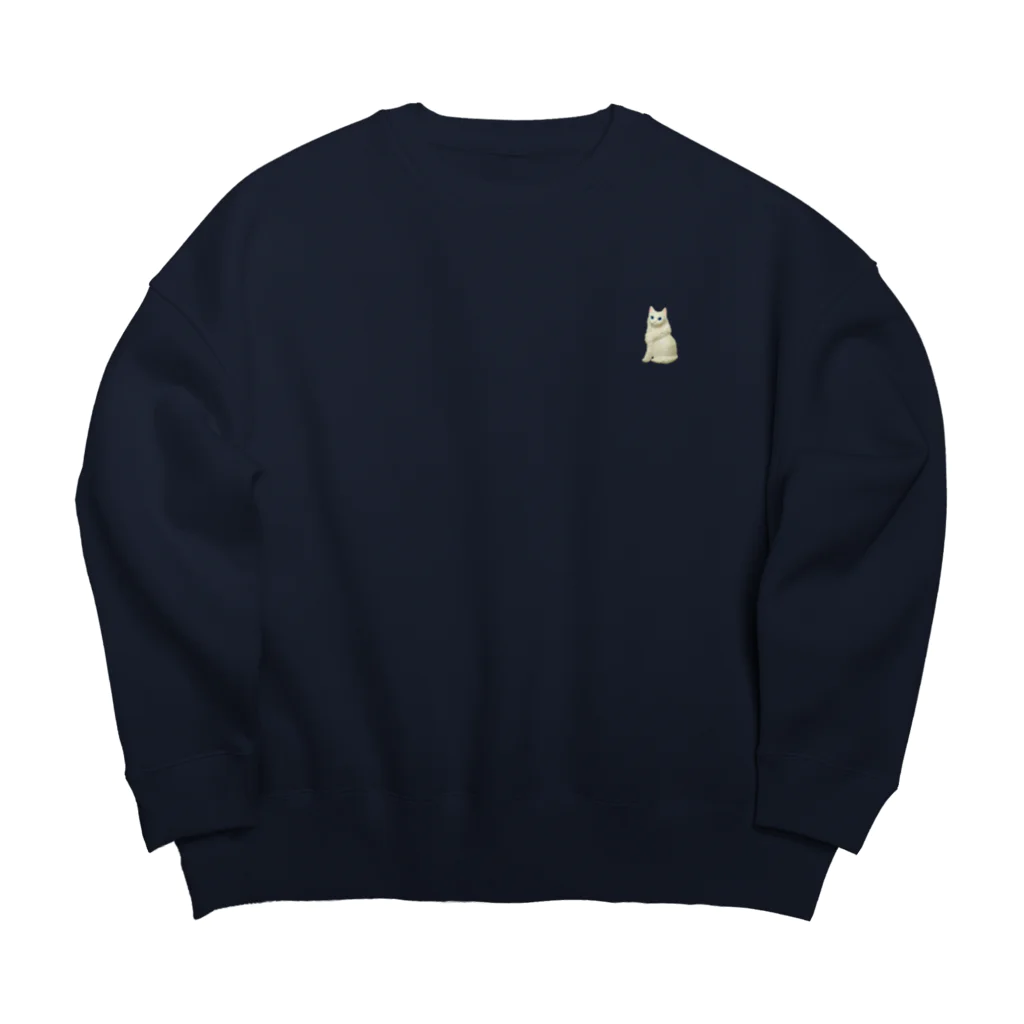 海賊猫 cocoの『幸せの星のぺルラ』 Big Crew Neck Sweatshirt