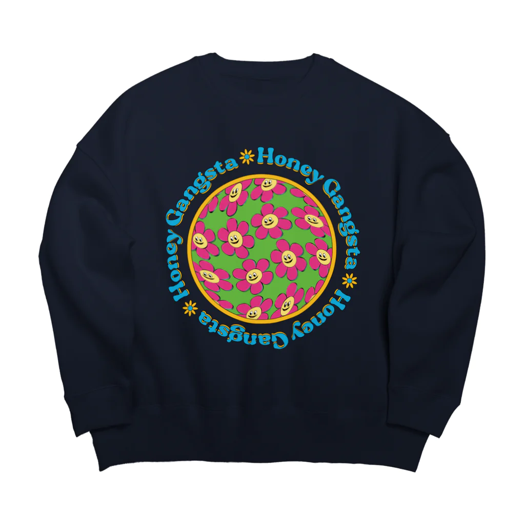 Parallel Imaginary Gift ShopのHoney Gangsta Big Crew Neck Sweatshirt