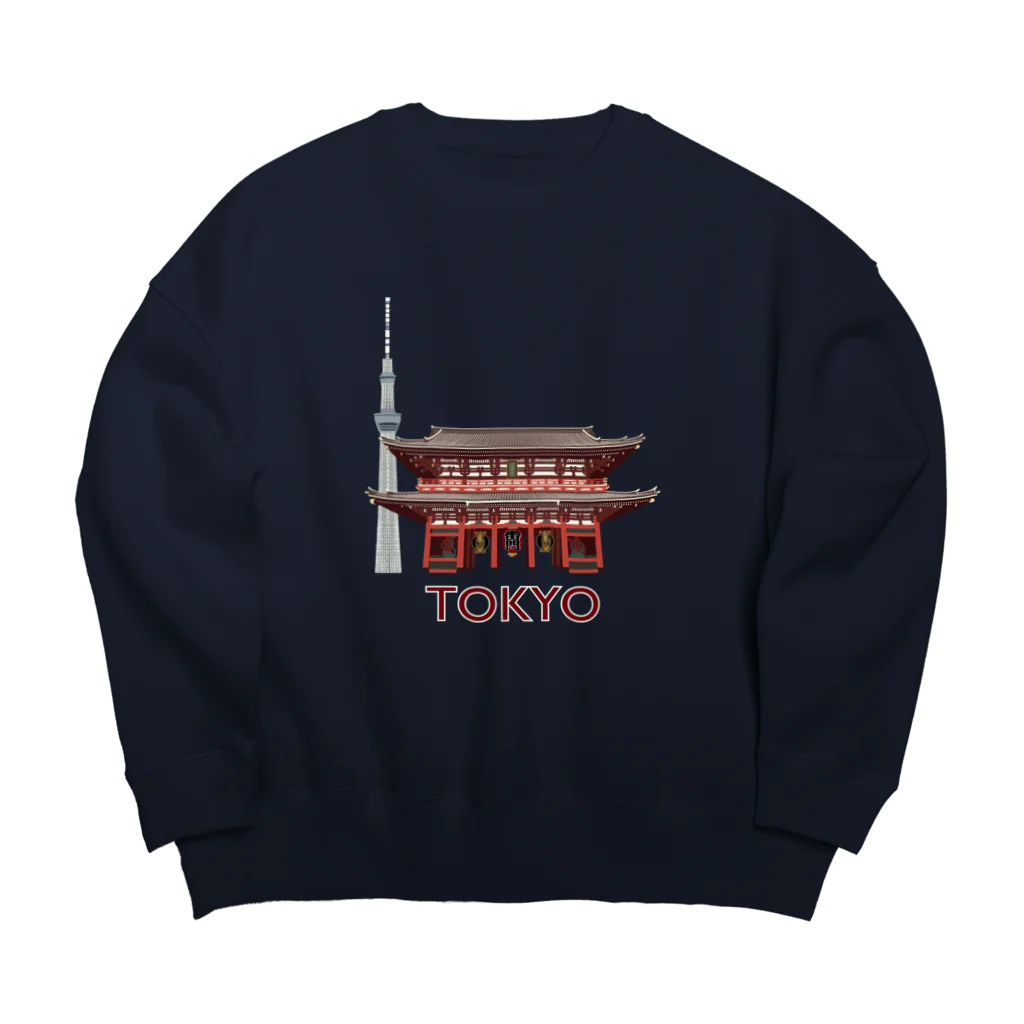 MrKShirtsの東京 浅草 Big Crew Neck Sweatshirt