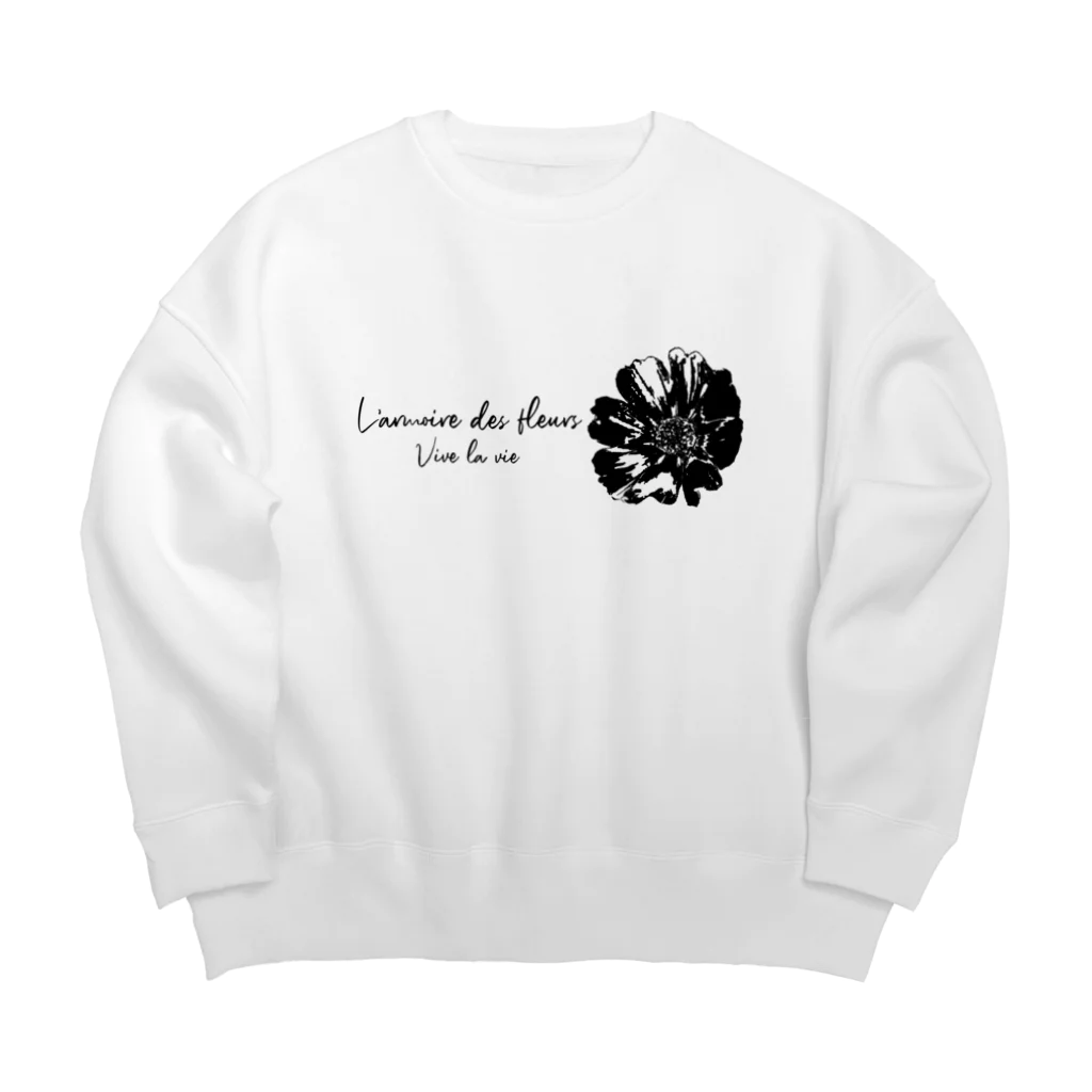 L'armoire des fleursの【Vive la vie】Cosmos Big Crew Neck Sweatshirt