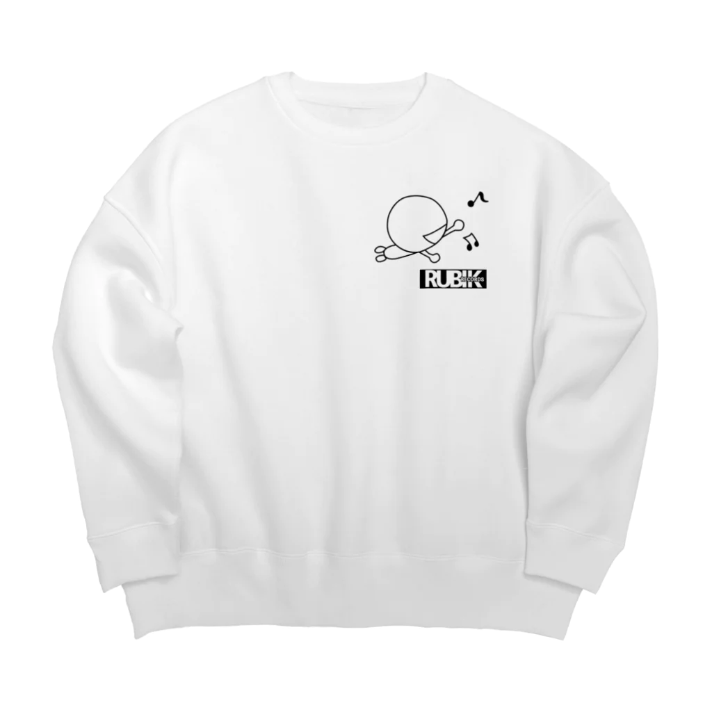 RUBIK RECORDSの空飛ぶRUBIK Big Crew Neck Sweatshirt