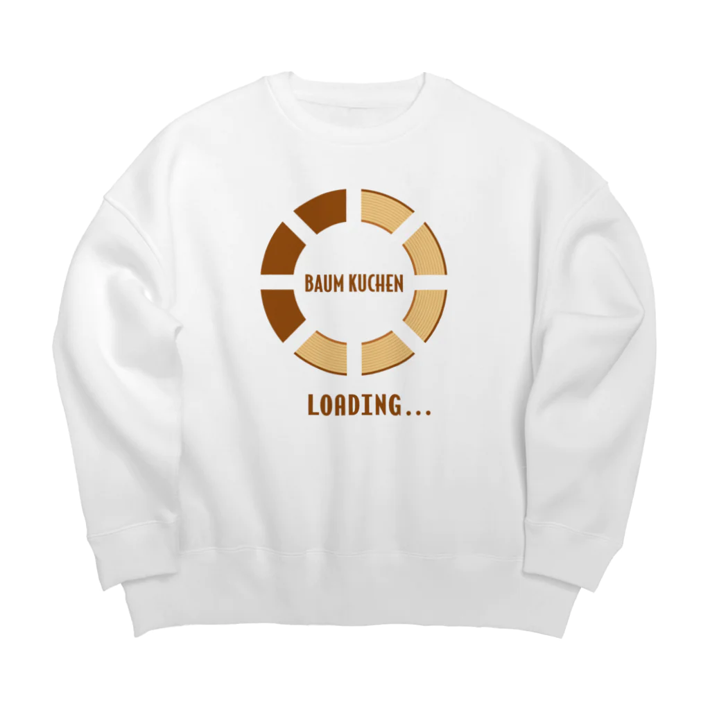 kg_shopのローディングバウムクーヘン Big Crew Neck Sweatshirt