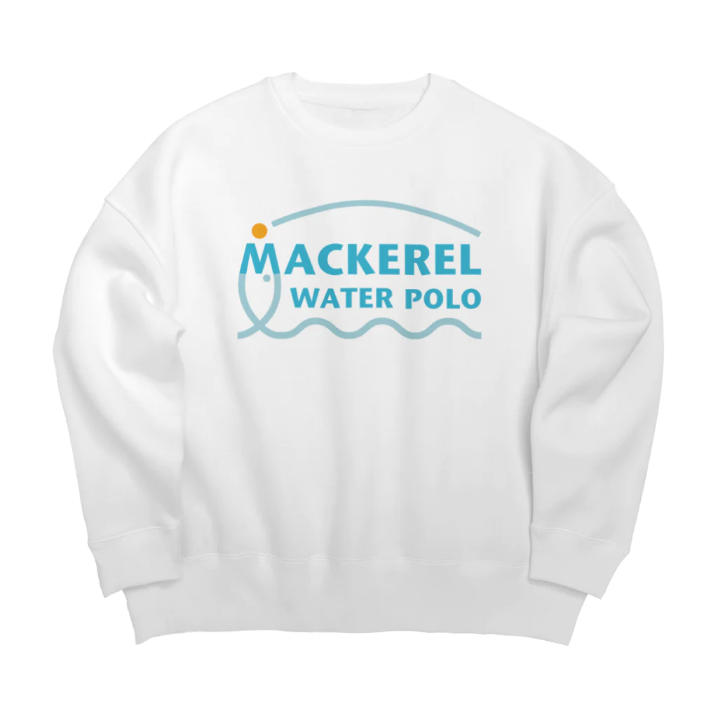 MACKEREL WATER POLOのMACKEREL（メインロゴカラー）片面プリント Big Crew Neck Sweatshirt