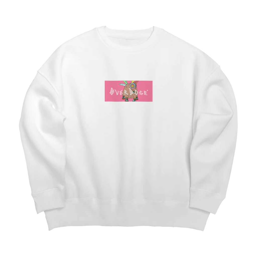 OVERDOSE skateboardsのOD-DOG sweatshirts 루즈핏 맨투맨