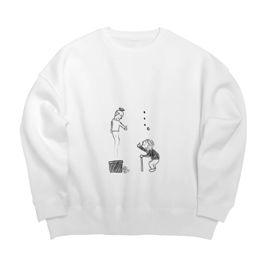 キャットちゃんセレクトの永久のぐっど Big Crew Neck Sweatshirt