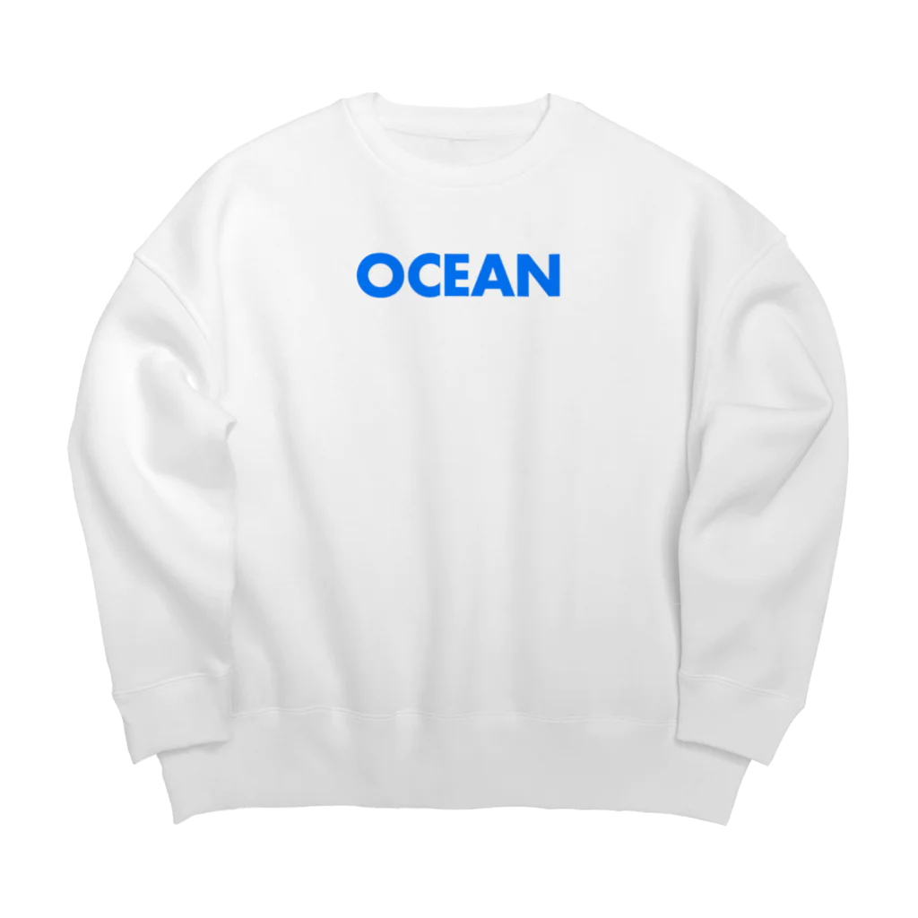 imageampのBLUEOCEAN Big Crew Neck Sweatshirt