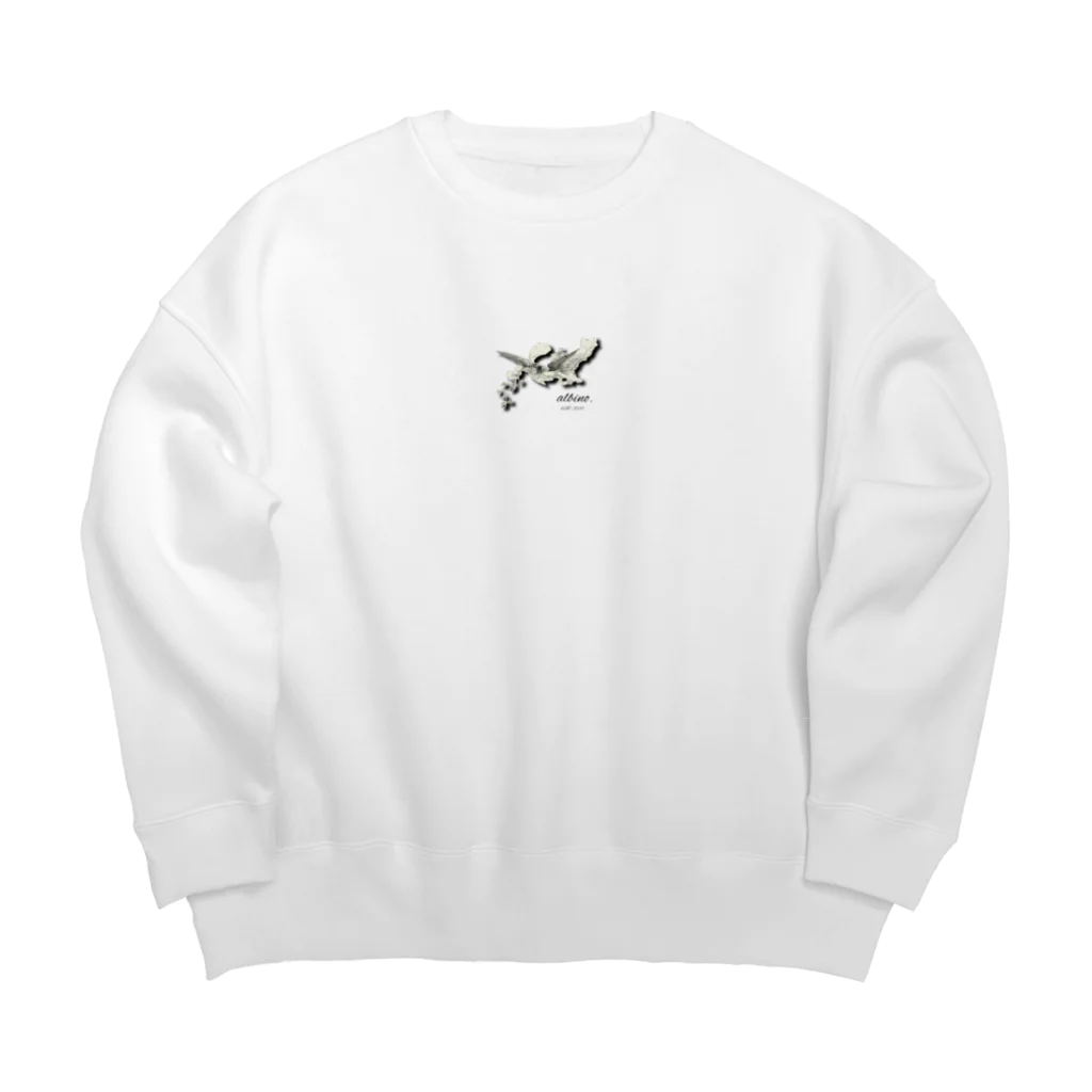 【 ALBINO. 】　Online Store！！のalbino. White Line. ビッグシルエットスウェット