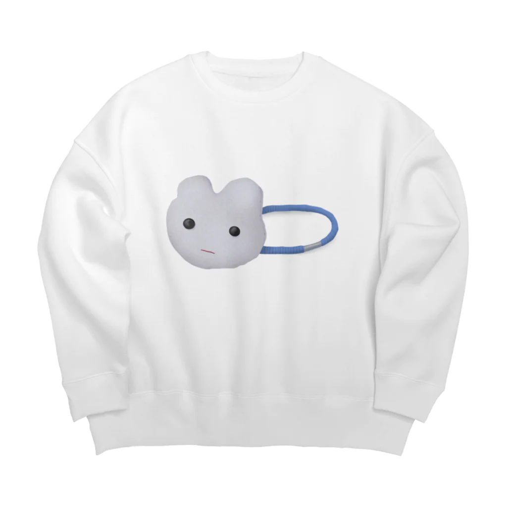 iminonaimojiのかわいいヘアゴム Big Crew Neck Sweatshirt