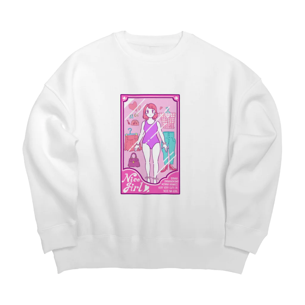 木村エージェンシーの空想上の人形 Big Crew Neck Sweatshirt