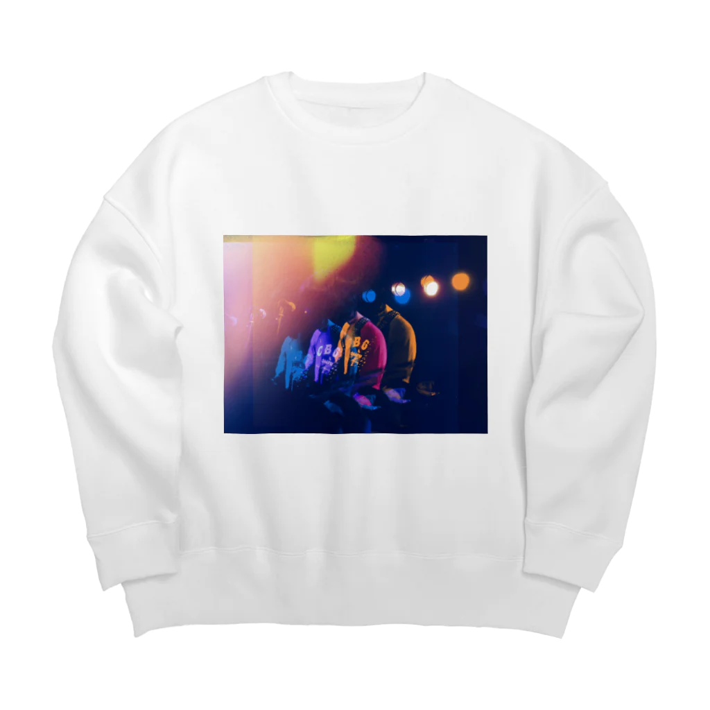 さきちゃんのおみせのLIVE！LIVE！LIVE！ Big Crew Neck Sweatshirt