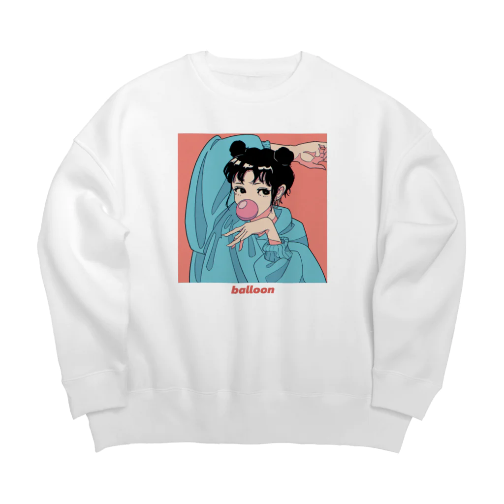 がーこのballoon Big Crew Neck Sweatshirt