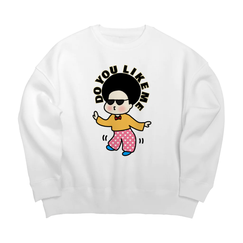 Kana's yururi ギャラリーのどぅーゆーらいくみー？ Big Crew Neck Sweatshirt