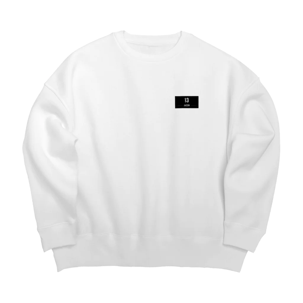 13の13ブランド Big Crew Neck Sweatshirt