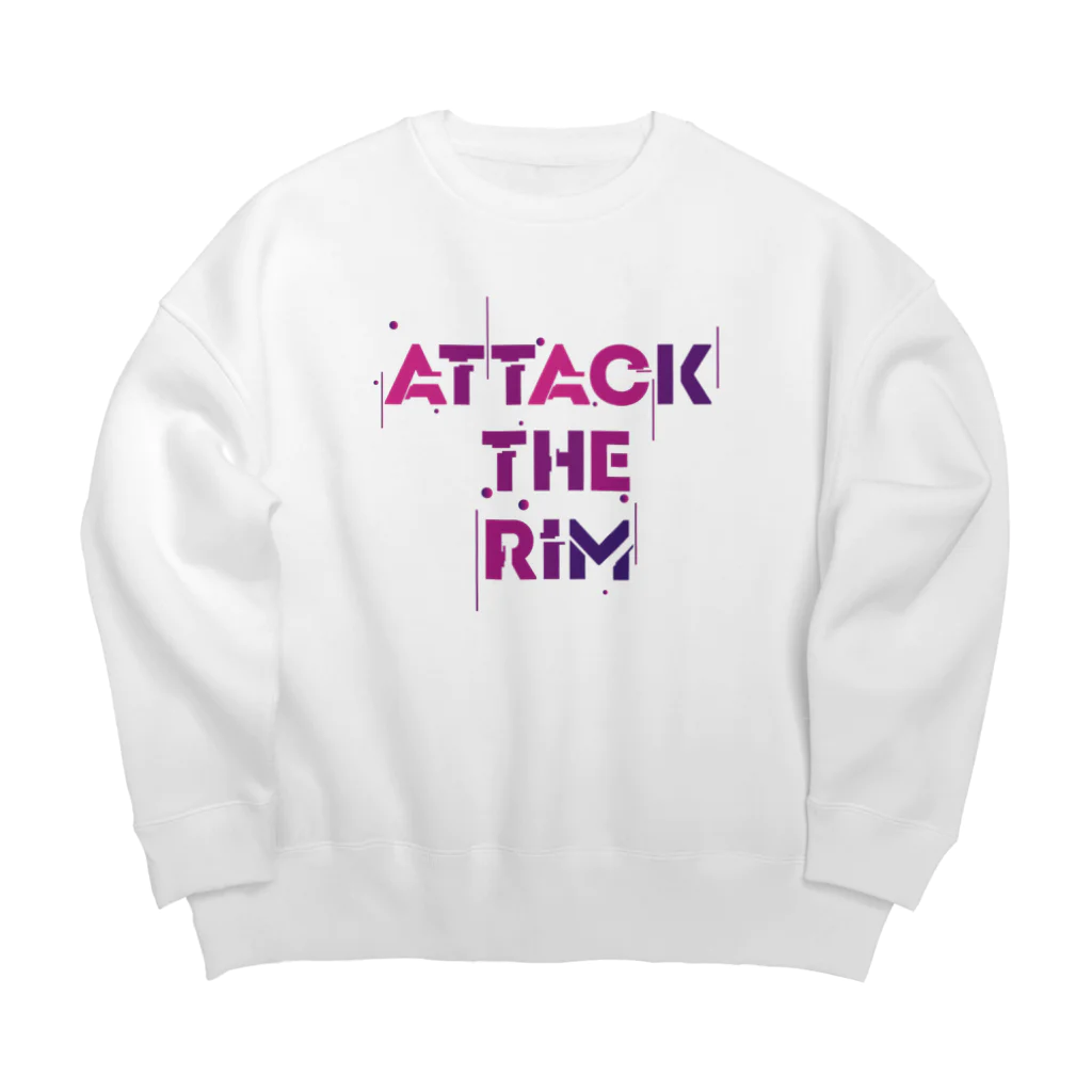 ima1133のATTACK THE RIM Big Crew Neck Sweatshirt