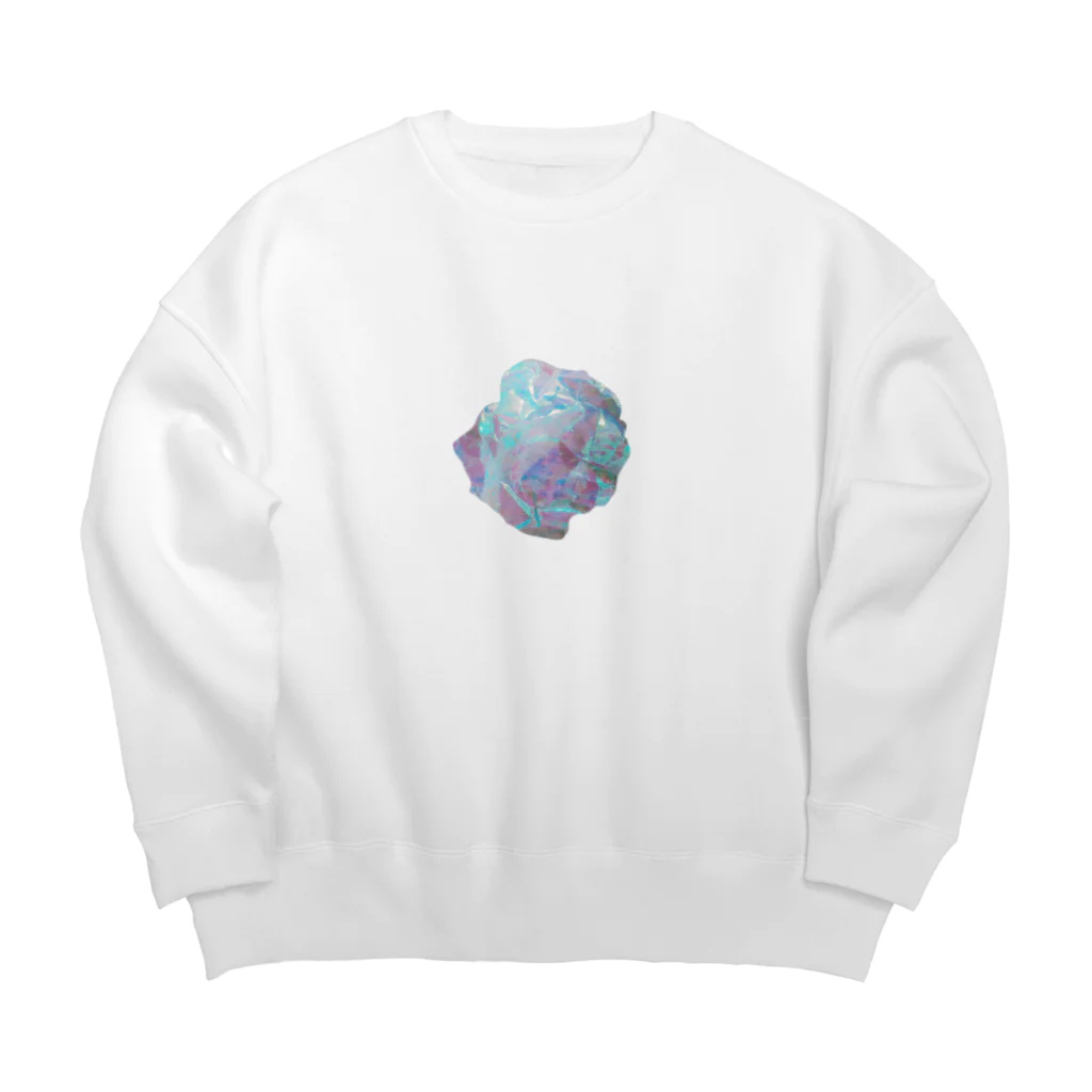 氷熊のおみせのむしゃくしゃ。 Big Crew Neck Sweatshirt