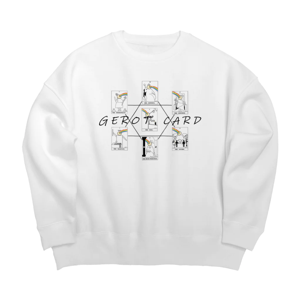 nijicatのGEROT CARD Big Crew Neck Sweatshirt