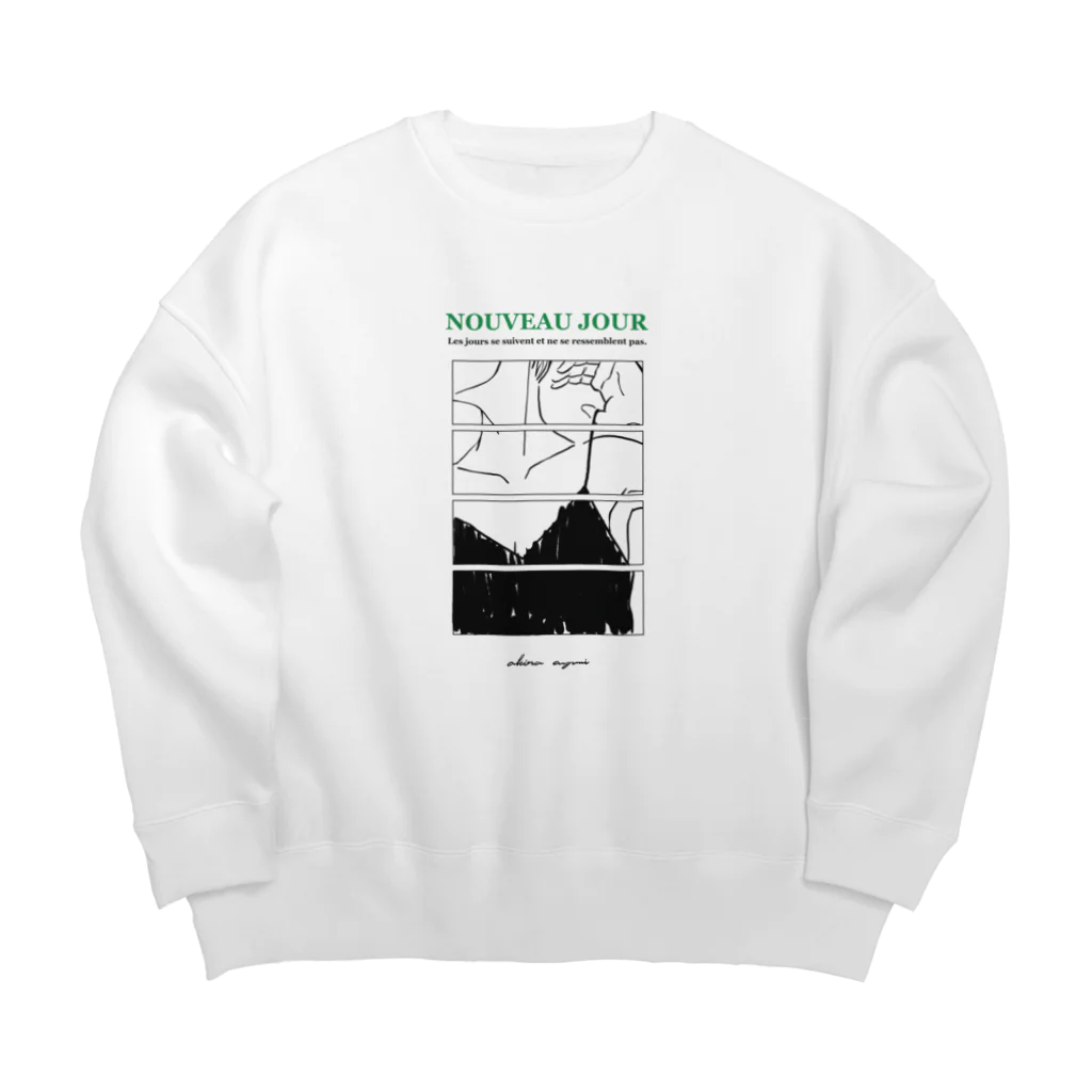 イラストレーターAkira Ayumi WEB SHOPのNouveau Jour 루즈핏 맨투맨