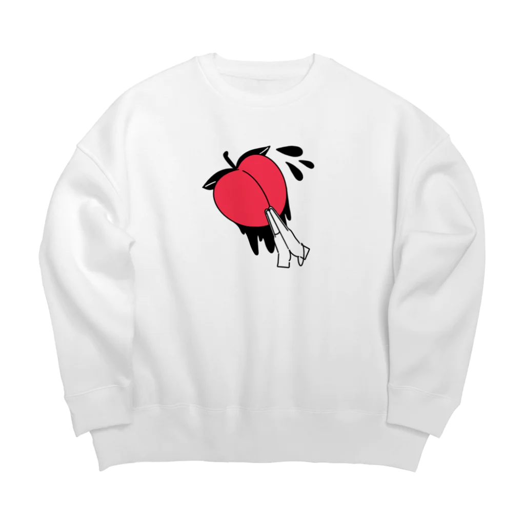 ﾊﾟｯｶﾝのﾊﾟｯｶﾝ🍑✌️ Big Crew Neck Sweatshirt