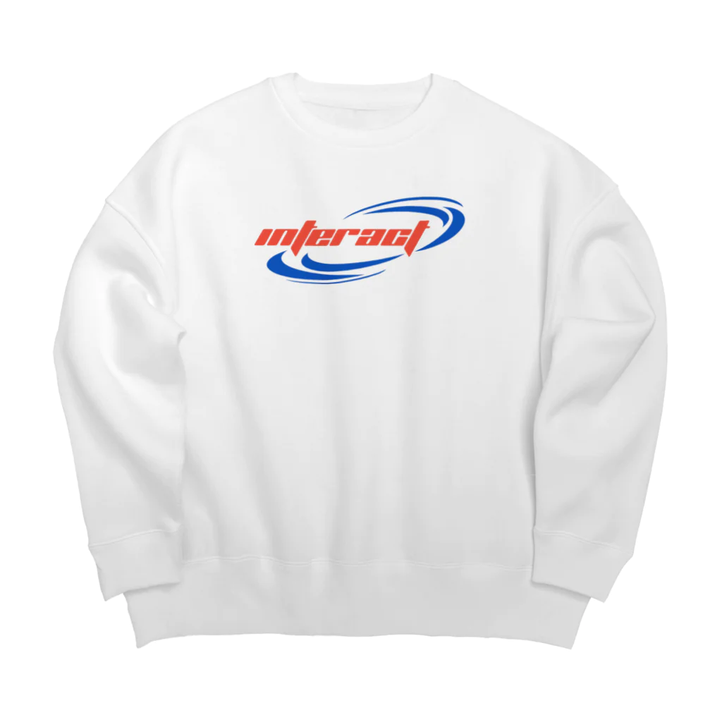 HYBS FOR MEのスピードスター (オレンジ) Big Crew Neck Sweatshirt