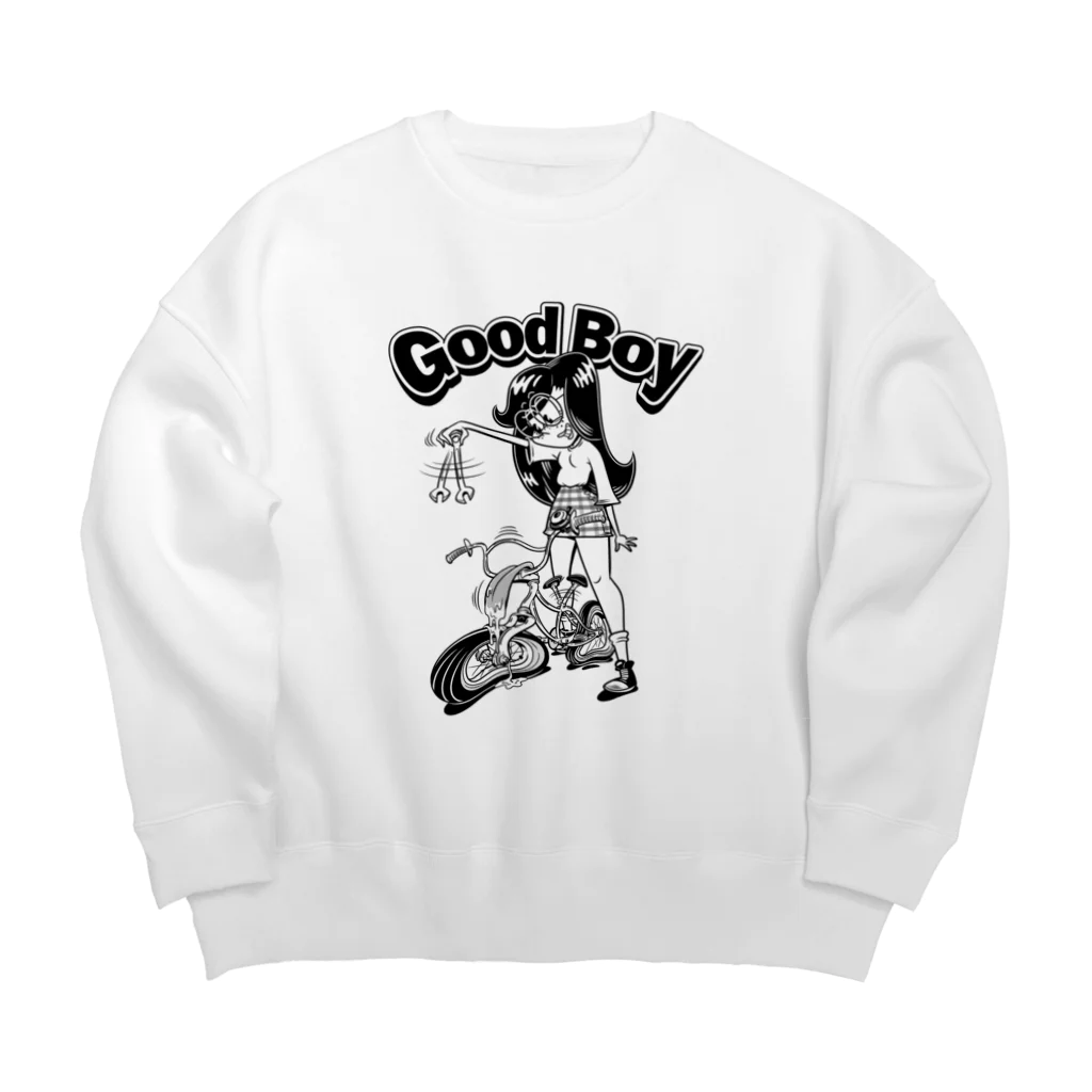 nidan-illustrationの"Good Boy" ビッグシルエットスウェット