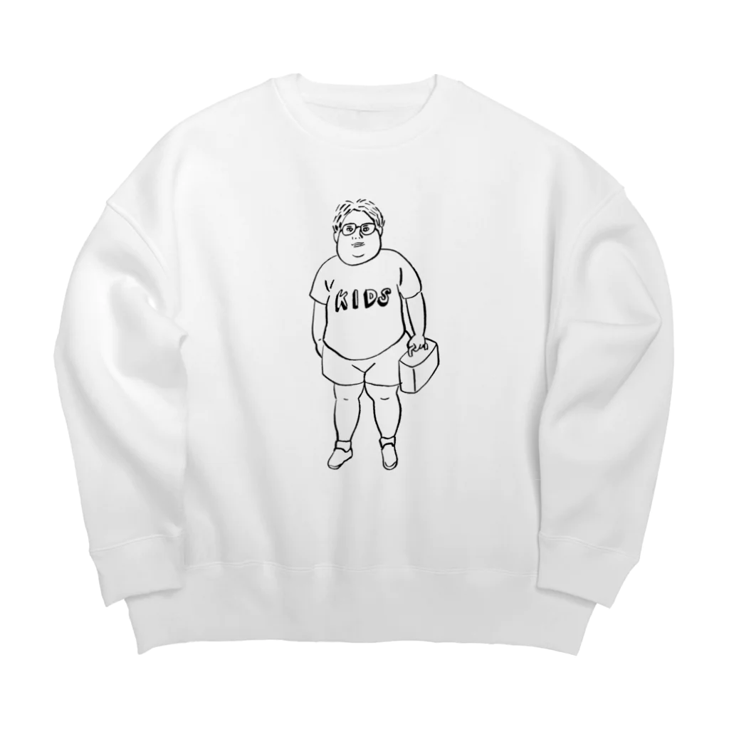 カモ虎HOUSEのキッズTシリーズ Big Crew Neck Sweatshirt