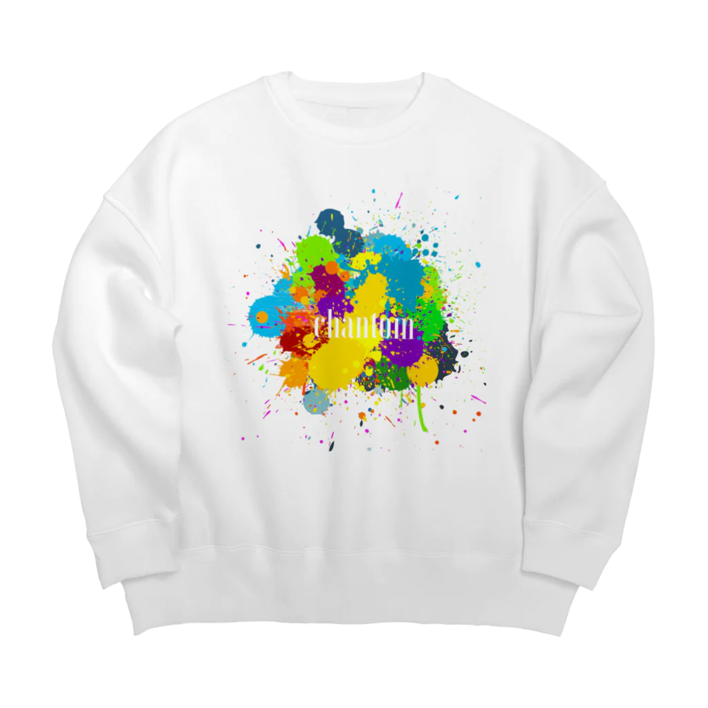 ChantomGoodsのDistortions Big Crew Neck Sweatshirt