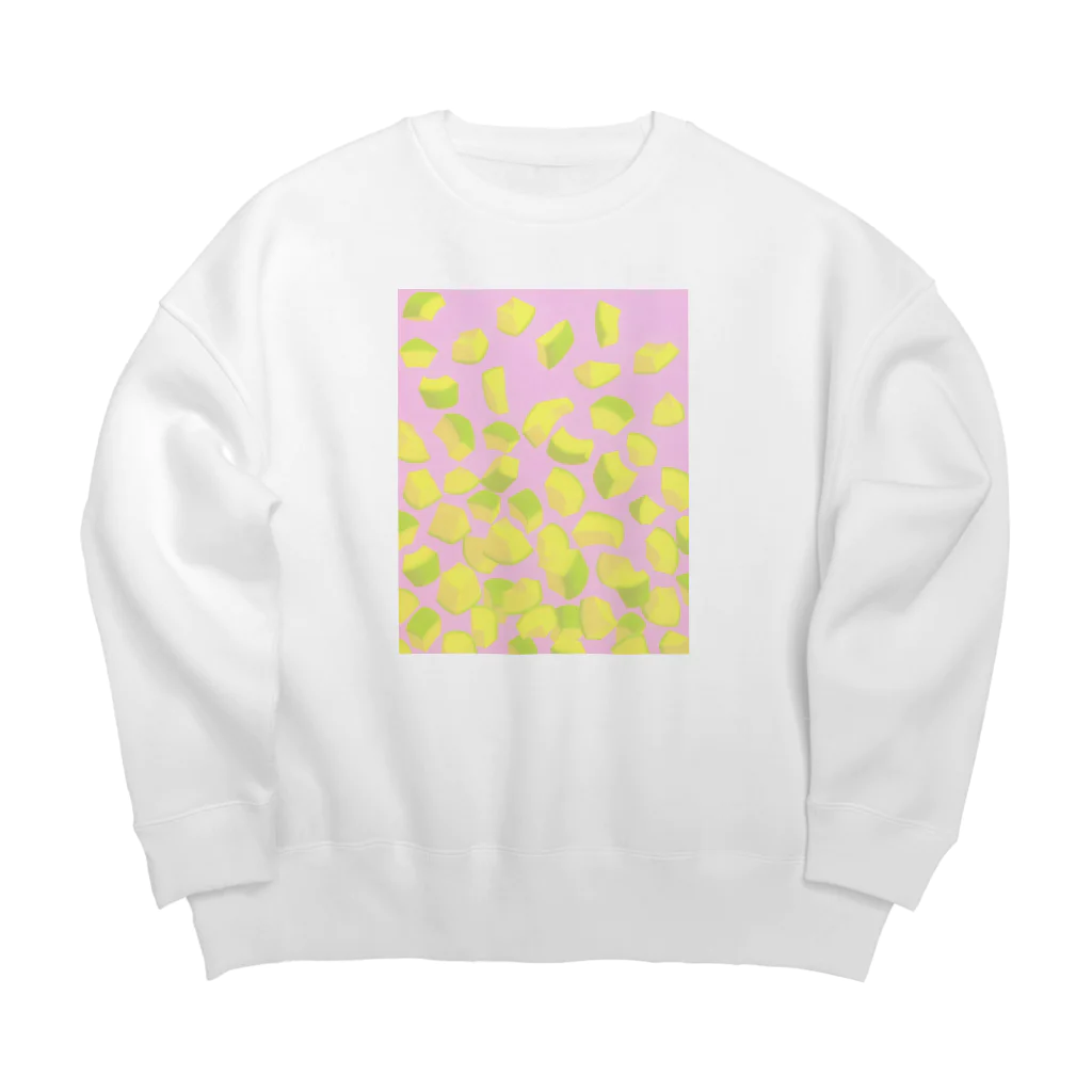 目野正月のアボダイス Big Crew Neck Sweatshirt