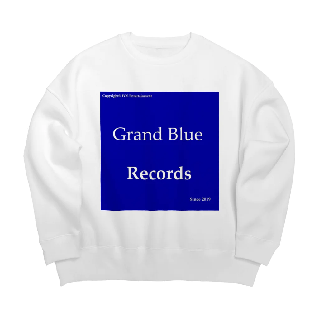 FCS EntertainmentのGrand Blue Records Big Crew Neck Sweatshirt