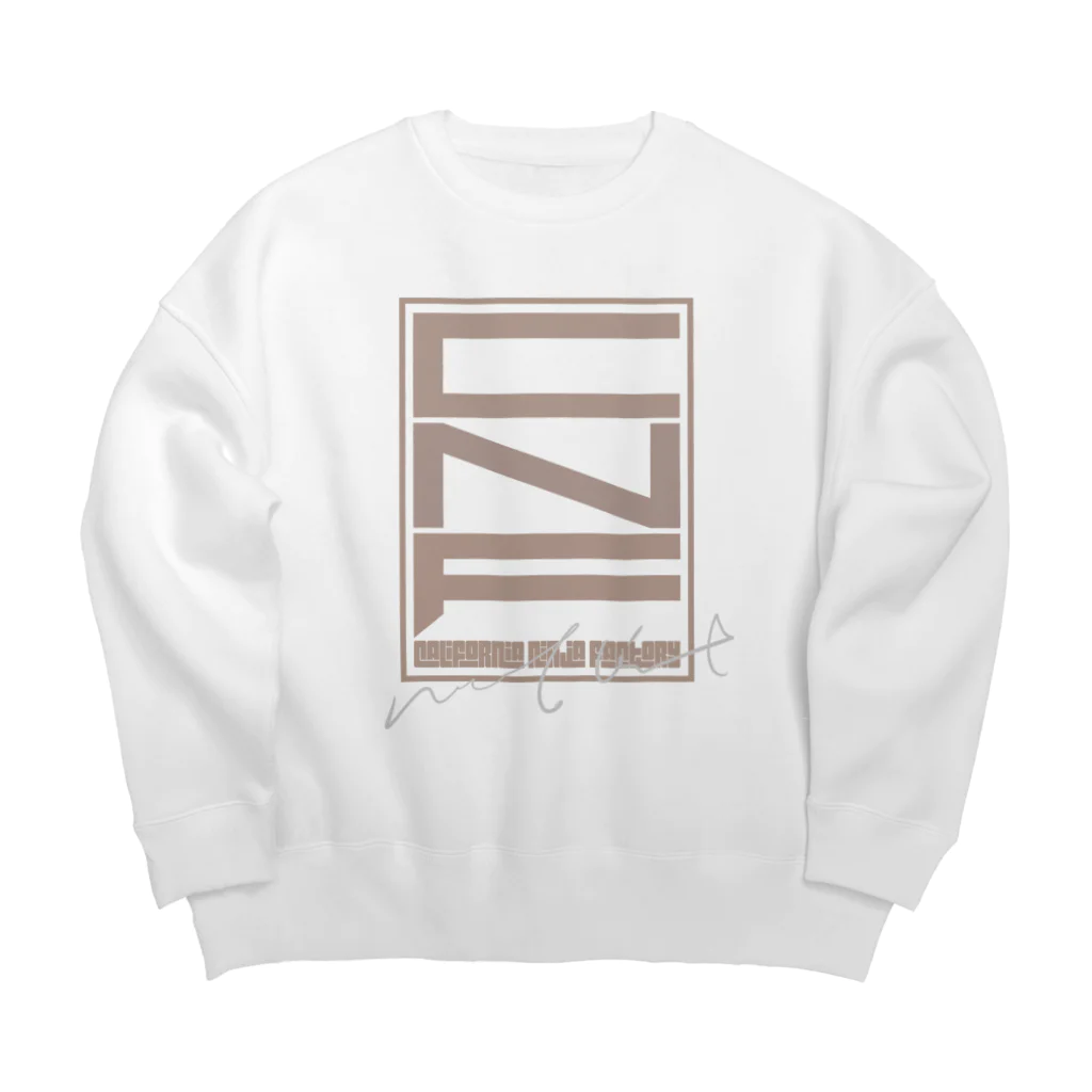 California Ninja FactoryのCNFかっこいいロゴ Big Crew Neck Sweatshirt