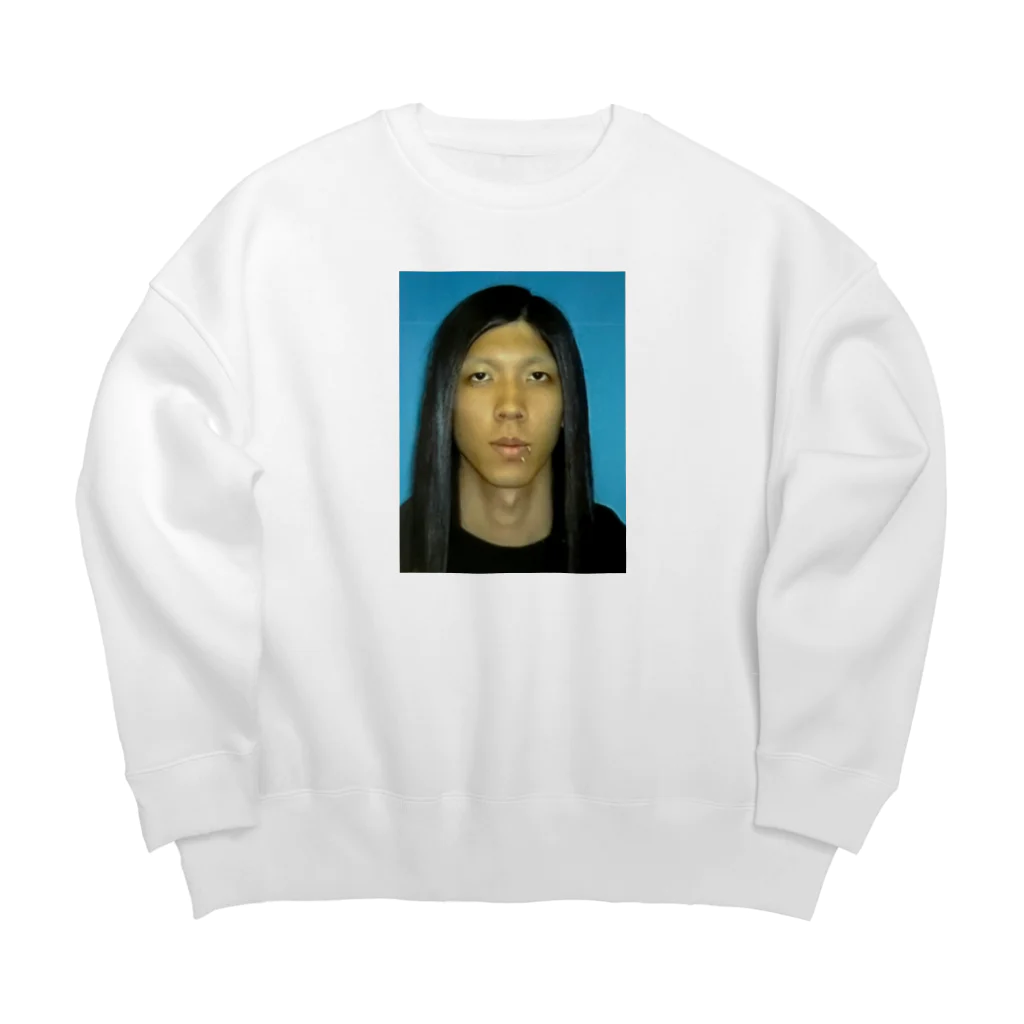 ぺんつ(水槽)の服役 Big Crew Neck Sweatshirt