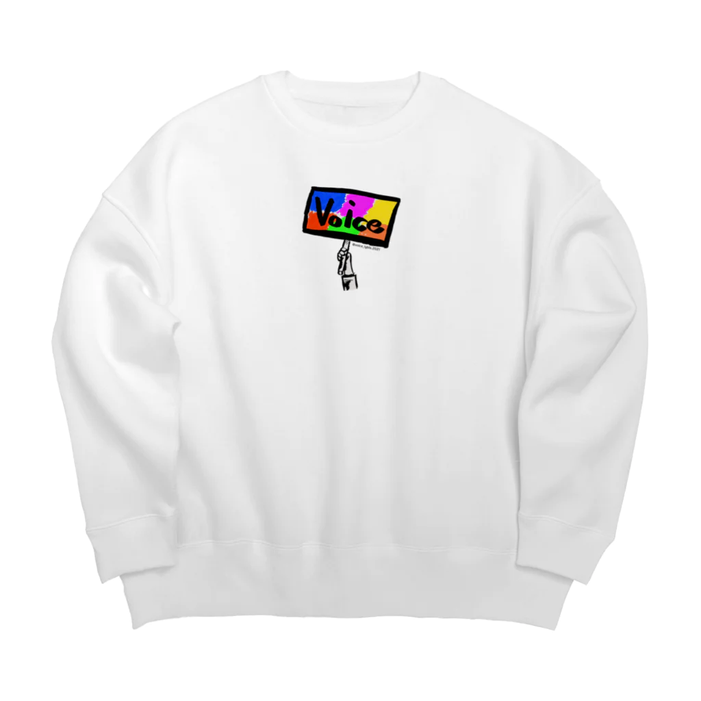 ジンジャーエール🛸のVoice Big Crew Neck Sweatshirt