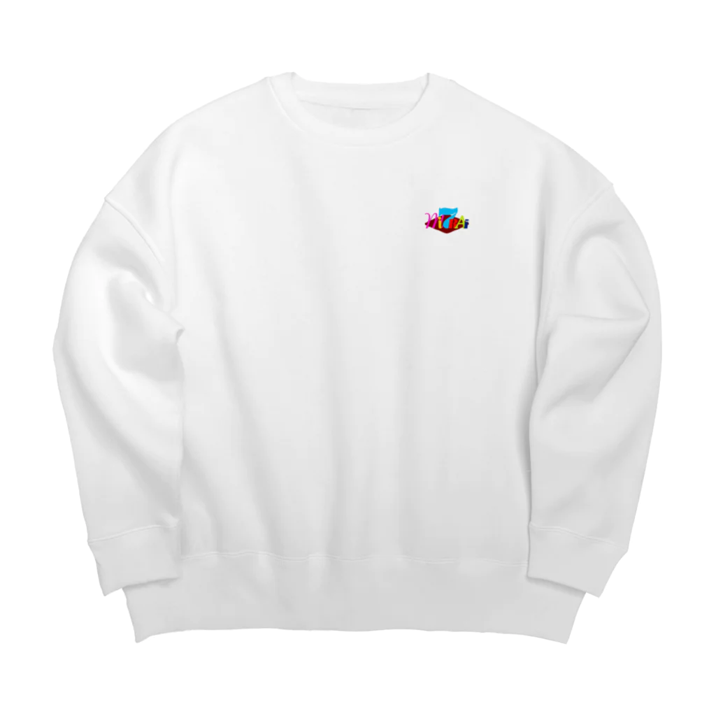 みならい屋のMi7RAiロゴ Big Crew Neck Sweatshirt