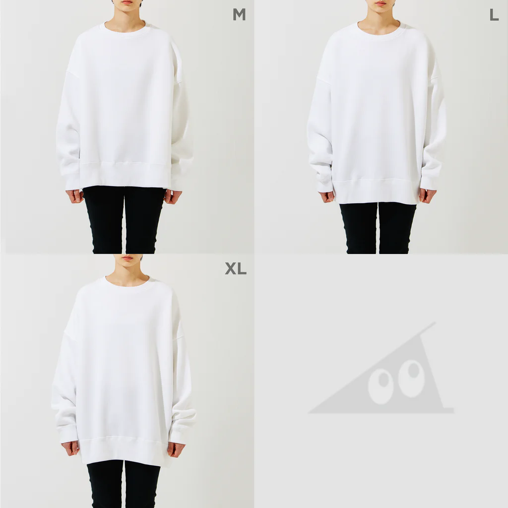 gurimuの3フィールドコラボ(2021年) Big Crew Neck Sweatshirt :model wear (woman)