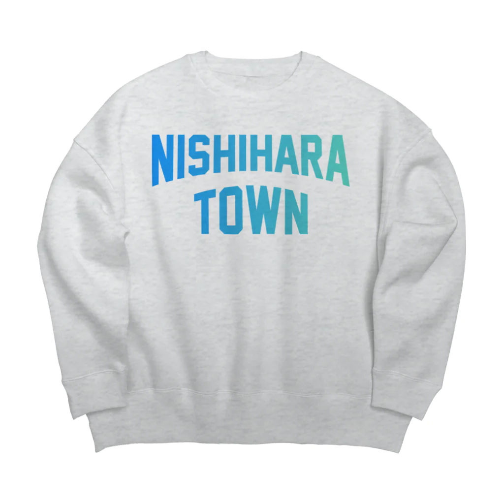 JIMOTOE Wear Local Japanの西原町 NISHIHARA TOWN Big Crew Neck Sweatshirt