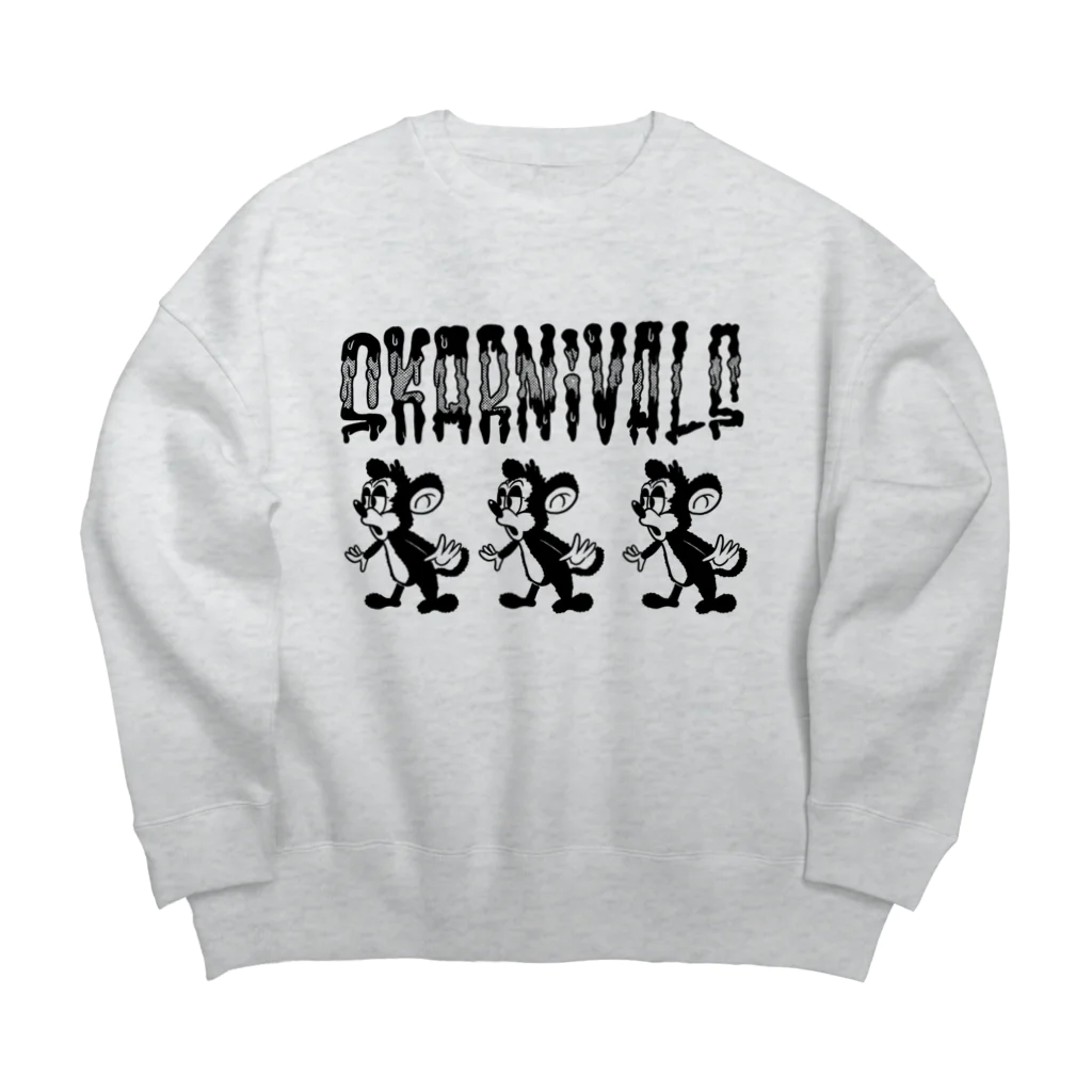 Skank The WorldのSKARNIVALS Big Crew Neck Sweatshirt