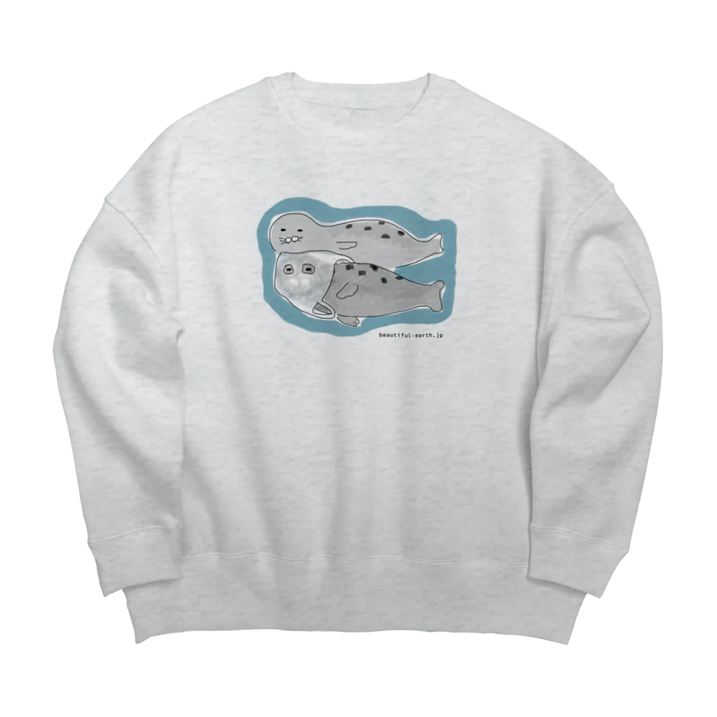 Beautiful Earthのフクロアザラシ Big Crew Neck Sweatshirt