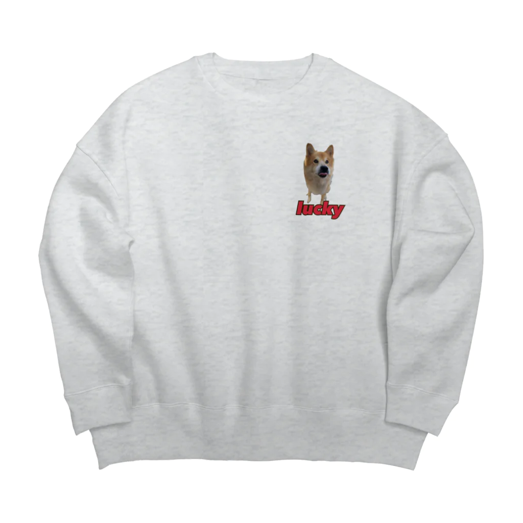 mt_luckyのラッキーと遊びに行こう！スウェット Big Crew Neck Sweatshirt