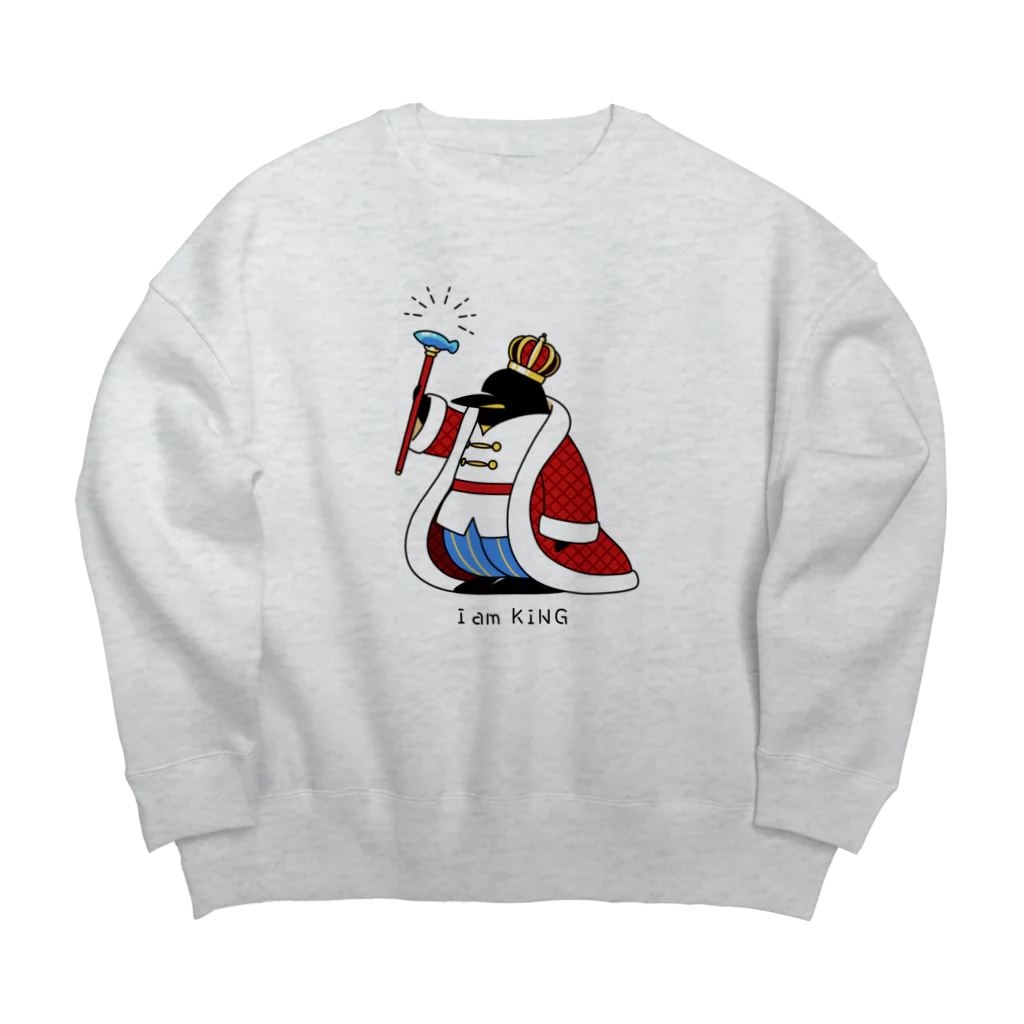 さくらい屋の王様ペンギン Big Crew Neck Sweatshirt